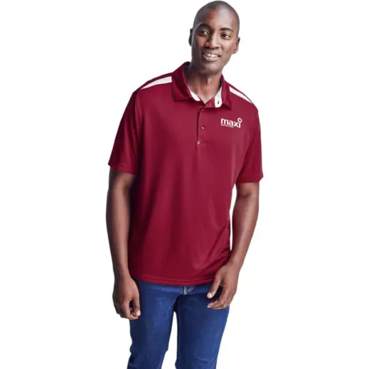 Mens Simola Golf Shirt Model
